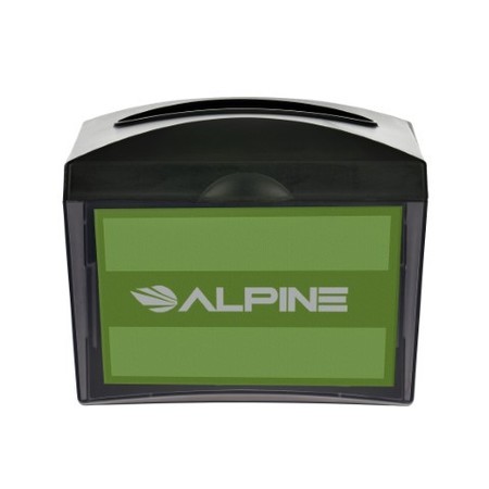 Alpine Industries Tabletop Interfold Napkin Dispenser with Caddy, PK2 ALP4332-C-2pk